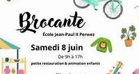 Perwez : Brocante de l��cole Jean-Paul 2 1360 Perwez