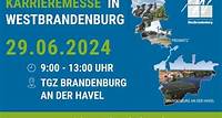 Karrieremesse in Westbrandenburg: Gemeinsam gegen den Fachkräftemangel Interessierte Unternehmen können sich für einen Standplatz bis zum 19. Mai 2024 anmelden