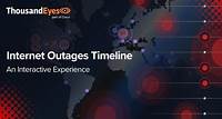 Internet Outages Timeline