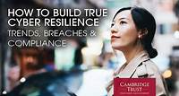 Sep 19, 2023 Cybersecurity Webinar - How to Build True Cyber Resilience