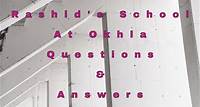 Rashid's School At Okhla Questions & Answers - WittyChimp