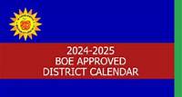 2024-2025 District Calendar