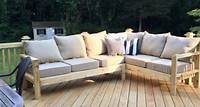 One Arm 2x4 Outdoor Sofa - Sectional Piece