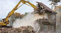 demolishing an existing house costs