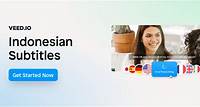 Free Online Indonesian Subtitle Generator - VEED.IO