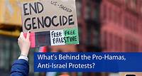 What’s Behind the Pro-Hamas, Anti-Israel Protests?