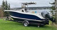 Seaswirl Striper 2301, 2012 Yamaha 225 Hard to find striper 2301 CC. Boat is a 2004, Center console. 2012 Yamaha F225 with low hours. Has the Digital throttle. Boat is fast and is very economical at cruising speed. Deep hull and very seaworthy. Steel trailer with single 5500lb axle in great shape. Tee top, Bluetooth stereo, chart plo