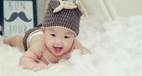 Free Baby Smiling Stock Photo