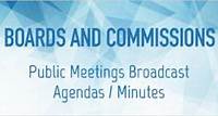Meetings and Broadcasts County Boards and Commissions