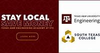 Stay Local, Save Money. TAMU Engineering Academy at STC