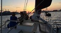 Baltimore Harbor Moonlight Sail auf dem Sommerwind Eintägige Bootstouren