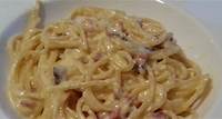 Spaghetti alla Carbonara wie beim Italiener