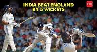 India vs England 4th Test: India beat England, secure 17th straight Test series win at home