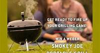 Weber Grills Contest: WIN a Weber Smokey Joe Portable Grill