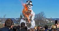 !!**Snowman Burn Postponed to Thursday, March 21 at 5:30 PM**!! Lake Superior State University invites you to ignite the ‘Flames of Renewal’ at the 53rd Annual Snowman Burning