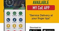 My CoE App - City of Ekurhuleni