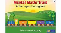 Mental Maths Train - A Four Operations Game