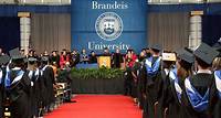 Brandeis University's 72nd Commencement Exercises