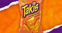 Takis® Intense Nacho Takis Intense Nacho crunchy rolled corn tortilla chips deliver a bold, cheesy flavor that has all the intensity, none of the spice.