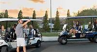 Excursão turística guiada em Tampa em um carrinho de golfe Deluxe Street Legal