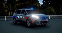 [ELS | Reflective] Peugeot 5008 - Police Nationale