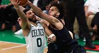 Boston Celtics beat Dallas Mavericks in Game 1 of NBA Finals BOSTON — Kristaps Porzingis didn’t want to make predictions about how his body would respond heading into the NBA Finals after he spent more than a month on the sideline with a calf injury.