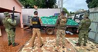 Forças policiais apreendem quatro toneladas e meia de maconha em Guaíra e Altônia