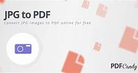JPG para PDF: Conversor online e gratuito de JPG para PDF