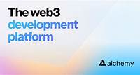 Alchemy - the web3 development platform