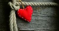 Herz, Rot, Seil, Treue, Liebe