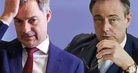 Alexander De Croo appelle Bart De Wever à une union nationale des partis de centre-droite