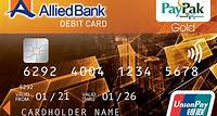UnionPay & PayPak Gold Debit Card