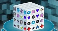 Mahjong Dimensions Spiele ein 3-dimensionales Mahjong-Spiel.