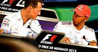 Schumacher strappalacrime: Hamilton da brividi