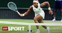 Wimbledon: Achtelfinals Frauen - Gauff scheitert an Navarro – Sun setzt Siegeszug fort