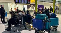 Thousands of EasyJet & British Airways holidaymakers stranded overnight after 125 flights cancelled in hurricane mayhem