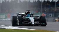 British GP: George Russell tops wet Silverstone practice from Lewis Hamilton ahead of qualifying