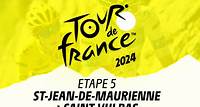 Tour de France 2024 : parcours et profil de la 5e étape entre Saint-Jean-de-Maurienne et Saint-Vulbas