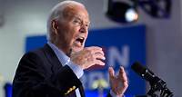 Biden takes heat for 'Trumpian' call into MSNBC pledging to stay in race: 'Angry, defensive, lashing out'