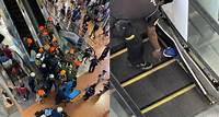 'I felt his pain': Shopper's shock after boy's foot gets stuck in Jurong Point escalator