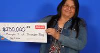 'I nearly fell off my chair,' woman says after discovering lottery win