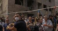 Russian missiles kill 24 in Ukraine, gut Kyiv children’s hospital