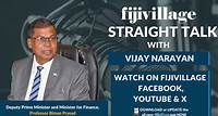 Prof. Prasad to appear on fijivillage Straight Talk With Vijay Narayan at 7pm Wednesday