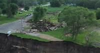 Video show Rapidan Dam being torn down, days after partially collapsing in southern Minnesota
