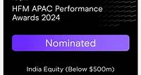 India Insight Value Fund als bester indischer Aktienfonds für die HFM APAC Performance Awards 2024 nominiert