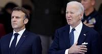 Biden e Macron conversam hoje sobre Israel e Ucrânia em visita de estado repleta de pompa
