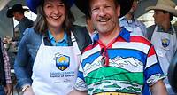 Danielle Smith dons apron for her second premier’s Stampede breakfast