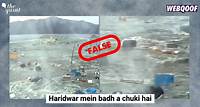 2011 Tsunami Clip from Japan Falsely Shared As Recent Situation in Haridwar