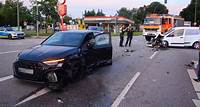 Auf Hamburger Verkehrsader: Schwerer Unfall mit Audi-Sportwagen