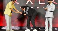 BREAKING: Kalki 2898 AD’s second trailer shown exclusively at the exciting Mumbai event; Amitabh Bachchan touches producer C Aswani Dutt’s feet